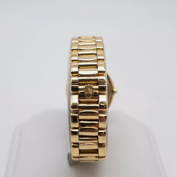 Rolex 18kt Gold 2ct Diamonds Ladies Cellini Factory Watch! WOW!